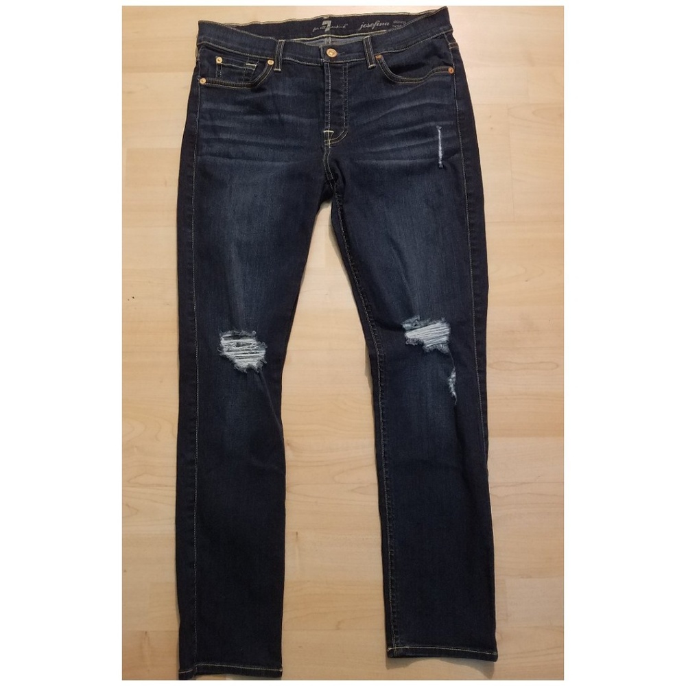 Seven for all mankind skinny boyfriend jeans
